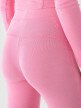 mini: Damskie legginsy basic 4F 4FRAW24TTIGF250 - różowe (6)