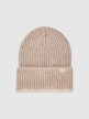 mini: Damska czapka zimowa 4F 4FRAW25ACAPF0801 - beżowa (1)