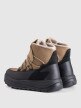 mini: Damskie buty zimowe śniegowce SNOWDROP 4F 4FRAW25FSBSF042 - beżowe (4)