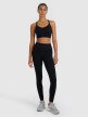Damskie legginsy treningowe 4F 4FRAW25TFTIF445 - czarne