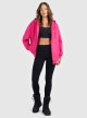 mini: Damska bluza rozpinana z kapturem 4F 4FRAW25TSWSF2588 - różowa (2)
