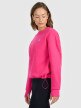 mini: Damska bluza nierozpinana bez kaptura 4F 4FRAW25TSWSF2590 - różowa (3)