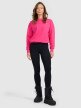 mini: Damska bluza nierozpinana bez kaptura 4F 4FRAW25TSWSF2590 - różowa (6)