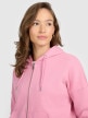 mini: Damska bluza rozpinana z kapturem 4F 4FRAW25TSWSF2776 - różowa (4)