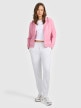 mini: Damska bluza rozpinana z kapturem 4F 4FRAW25TSWSF2776 - różowa (2)