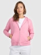 mini: Damska bluza rozpinana z kapturem 4F 4FRAW25TSWSF2776 - różowa (1)