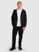 Męska bluza rozpinana z kapturem 4F 4FRAW25TSWSM2538 - czarna