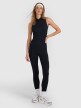 Damskie legginsy 4F 4FRAW25TTIGF286 - czarne