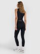 Damskie legginsy 4F 4FRAW25TTIGF286 - czarne