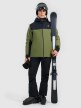 mini: Męska kurtka narciarska 4F 4FRAW25TTJAM1080 - khaki (2)