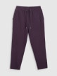  4F Damskie spodnie dresowe 4F 4FRAW25TTROF1847  fioletowe Fioletowy