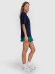 Damski t-shirt z nadrukiem 4F 4FRAW25TTSHF3158 - granatowy