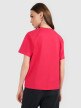 mini: Damski t-shirt z nadrukiem 4F 4FRAW25TTSHF3410 - różowy (6)