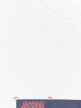 Męski t-shirt oversize z nadrukiem 4F 4FRAW25TTSHM3227 - biały
