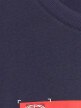 Męski t-shirt oversize z nadrukiem 4F 4FRAW25TTSHM3227 - granatowy