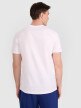 Męski t-shirt z nadrukiem 4F 4FRAW25TTSHM3298 - biały