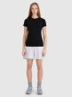 Damski t-shirt bez nadruku (2-pack) 4F 4FRMM00TTSHF2709 - czarny