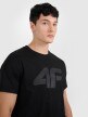 mini: Męski t-shirt z nadrukiem 4F 4FRMM00TTSHM3251 - czarny (4)