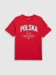 Koszulka kibicowska uniseks 4F 4FRMM00TTSHU2949 - czerwona