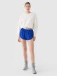 mini: Damskie spodenki dresowe 4F 4FRSS24TSHOF667 - niebieskie (1)