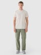 mini: Męskie spodnie casual 4F 4FRSS24TTROM1327 - khaki (8)