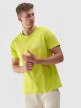 Męski t-shirt z nadrukiem 4F 4FRSS24TTSHM2472 - zielony