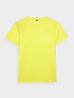 Męski t-shirt z nadrukiem 4F 4FRSS24TTSHM2472 - zielony