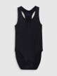 Damskie body treningowe 4F 4FRSS25TFBOF004 - czarne