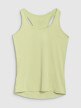 Damski top treningowy 4F 4FRSS25TFSLF414 - zielony