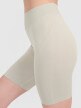 Damskie legginsy kolarki treningowe 4F 4FRSS25TFSTF091 - beżowe