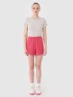 Damskie spodenki casual 4F 4FRSS25TSHOF699 - różowe