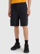Męskie spodenki casual cargo 4F 4FRSS25TSHOM759 - czarne