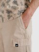 Męskie spodenki casual cargo 4F 4FRSS25TSHOM759 - beżowe