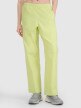 Damskie spodnie casual 4F 4FRSS25TTROF1448 - żółty