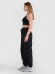 Damskie spodnie tkaninowe 4F 4FRSS25TTROF1452 - czarne