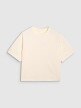 Damski t-shirt oversize 4F 4FRSS25TTSHF2792 - biały 