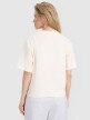 Damski t-shirt oversize 4F 4FRSS25TTSHF2792 - biały 