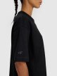 Damski t-shirt oversize z nadrukiem 4F 4FRSS25TTSHF3161 - czarny
