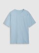 Męski t-shirt oversize 4F 4FRSS25TTSHM2686 - niebieski