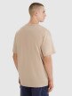 Męski t-shirt oversize 4F 4FRSS25TTSHM2686 - brązowy