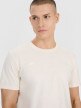 Męski t-shirt z nadrukiem 4F 4FRSS25TTSHM2687 - biały