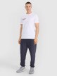 Męski t-shirt z nadrukiem 4F 4FRSS25TTSHM2996 - biały