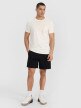 mini: Męski t-shirt z nadrukiem 4F 4FRSS25TTSHM3002 - beżowy (2)