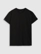 Męski t-shirt basic 4F 4FRSS25TTSHM3041 - czarny
