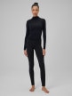 mini: Damski longsleeve do jogi 4F 4FRSS26TFLOF605 - czarny (5)
