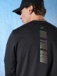 mini: Męski longsleeve z nadrukiem 4F 4FRSS26TLONM660 - czarny (6)