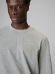 mini: Męski longsleeve bez nadruku 4F 4FRSS26TLONM671 - szary (4)