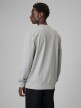 mini: Męski longsleeve bez nadruku 4F 4FRSS26TLONM671 - szary (6)