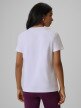 mini: Damski t-shirt z nadrukiem 4F 4FRSS26TTSHF3793 - biały (4)