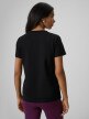 mini: Damski t-shirt z nadrukiem 4F 4FRSS26TTSHF3793 - czarny (4)